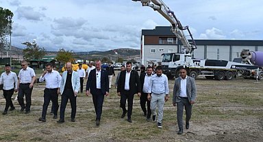 Karacabey’de 100 milyon TL’lik spor yatırımında çalışmalar başladı