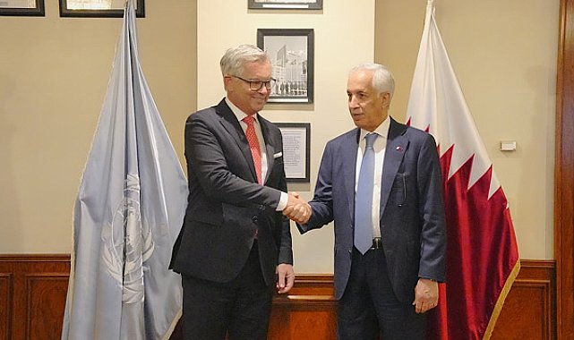 Katar Devlet Bakanı Al Muraikhi, AB Komiseri Brunner ile görüştü