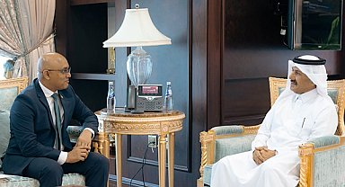 Katar Emiri'ne Maldivler Cumhurbaşkanı Muizzu'dan yazılı mesaj