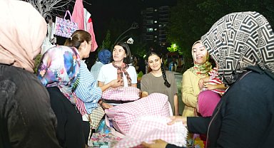 Kayapınar'da kadınların ürettiği ürünler sergilendi