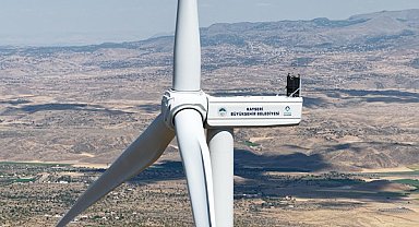 Kayseri’de raylı sistem ve elektrikli otobüslerin enerjisi rüzgardan sağlanıyor
