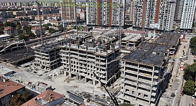 Kayseri'de Sahabiye Kentsel Dönüşüm Projesi'nde çalışmalar yüzde 45'e ulaştı