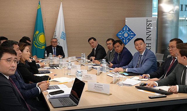 Kazakistan Dışişleri Bakanı Tileuberdi, yatırım çekme önceliklerini görüştü