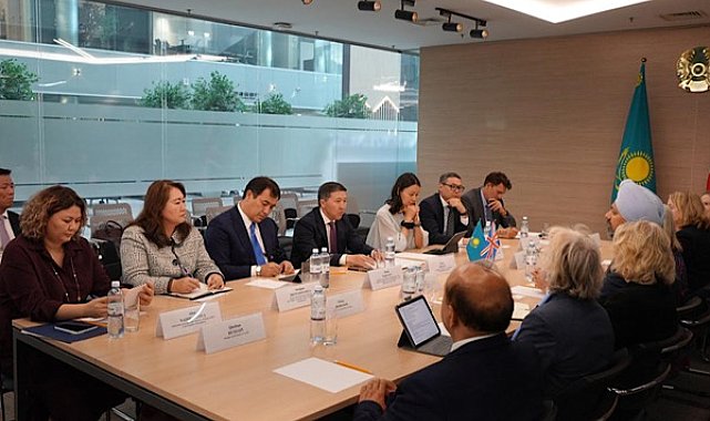 Kazakistan ve Birleşik Krallık, parlamentolar arası iş birliğini ele aldı