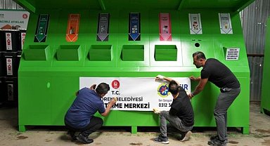 Keçiören’de Mobil Atık Getirme Merkezleri yenileniyor