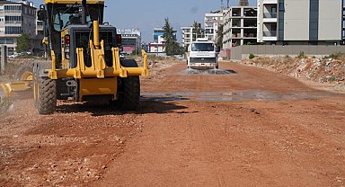 Kepez’de Baraj Mahallesi’ndeki yol çalışmalarında yeni aşamaya geçildi