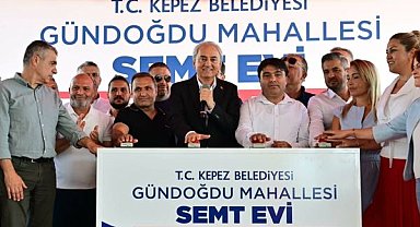 Kepez’de Gündoğdu Mahallesi Semt Evi’nin temeli atıldı