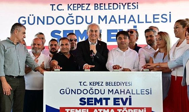 Kepez’de Gündoğdu Mahallesi Semt Evi’nin temeli atıldı