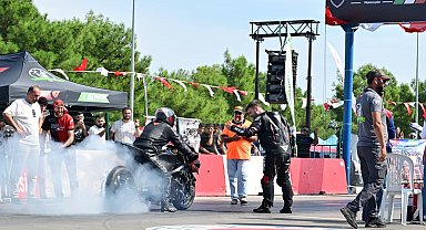 Kepez’de Türkiye Motodrag Şampiyonası’nın 3. Ayak Yarışları düzenlendi