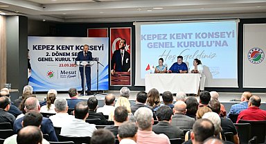 Kepez Kent Konseyi’nde Ali Buldu yeniden başkan seçildi