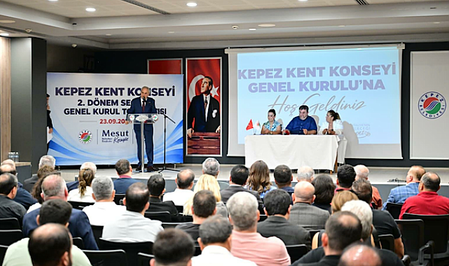 Kepez Kent Konseyi’nde Ali Buldu yeniden başkan seçildi