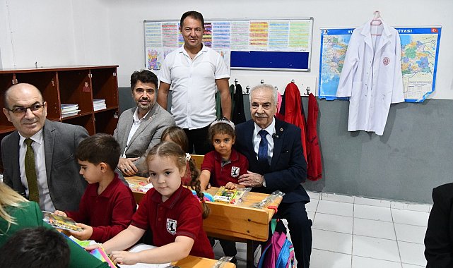 Keşan Belediyesi’nden 1. sınıf öğrencilerine kırtasiye desteği