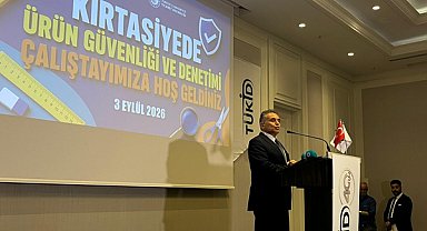 Kırtasiyede güvenli ürün için sıfır tolerans