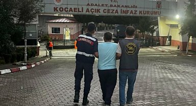 Kocaeli’de 8 yıl 4 ay hapis cezasıyla aranan şüpheli yakalandı