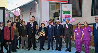 Kocaeli’de mobil mamografi aracı hizmete sunuldu