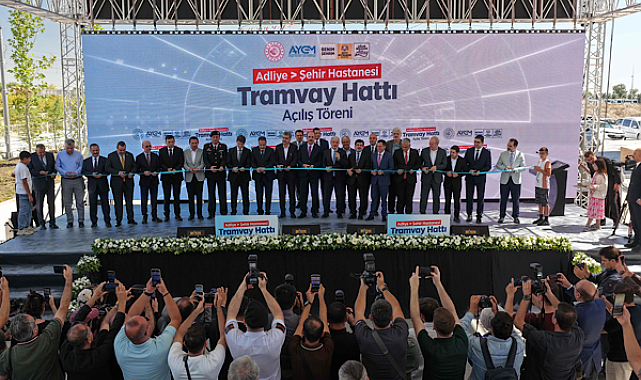Konya’da Adliye-Şehir Hastanesi Tramvay Hattı açıldı