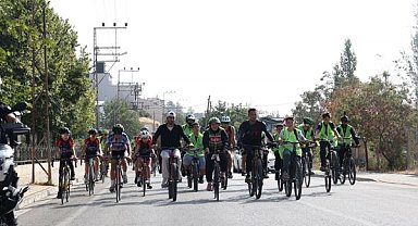 Konya’da Avrupa Hareketlilik Haftası kapsamında bisiklet turu