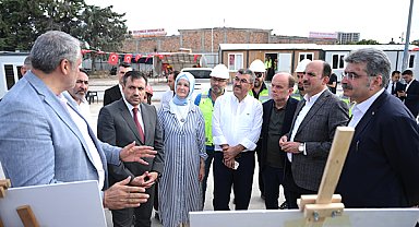 Konya’da iki raylı sistem projesinde çalışmalar incelendi