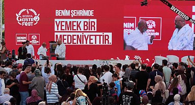 Konya GastroFest yüz binlerce ziyaretçiyi ağırladı