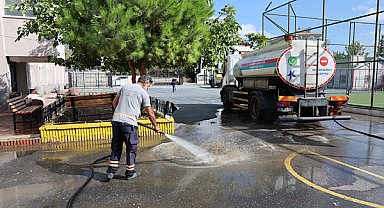 Küçükçekmece'de okullar yeni eğitim yılına hazırlandı