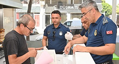Kumluca'da döner işletmelerine yönelik denetim gerçekleştirildi