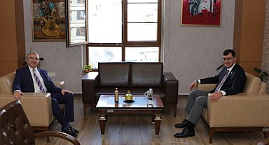 Kütahya Belediye Başkanı Kahveci, Vali Yardımcısı Bekarlar’ı ziyaret etti