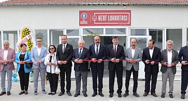 Kütahya’da Zafertepe Kent Lokantası hizmete açıldı