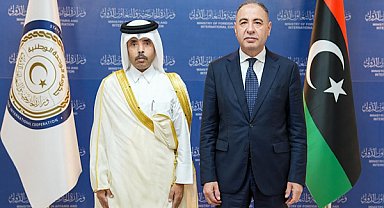 Libya Dışişleri Bakan Vekili Al Baour, Katar Büyükelçisi Al Dosari ile görüştü