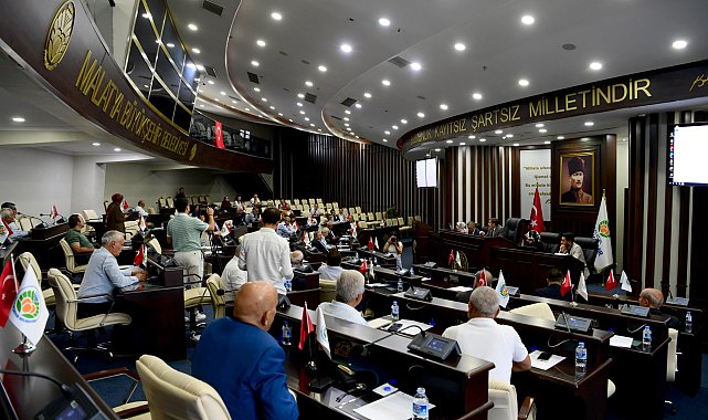 Malatya Büyükşehir Belediye Meclisi eylül ayı toplantıları sona erdi
