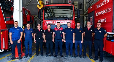 Malatya Büyükşehir Belediyesi itfaiye personeline PACE Projesi kapsamında eğitim