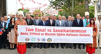 Manisa’da 39’uncu Ahilik Kültürü ve Mesleki Eğitim Haftası kutlanıyor
