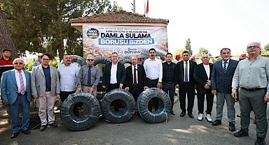 Manisa’da 500 üreticiye damlama sulama desteği sağlandı