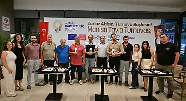 Manisa’da Avrupa Hareketlilik Haftası kapsamında tavla turnuvası düzenlendi