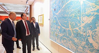 Manisa'da Bedri Rahmi Eyüboğlu sergisi açıldı