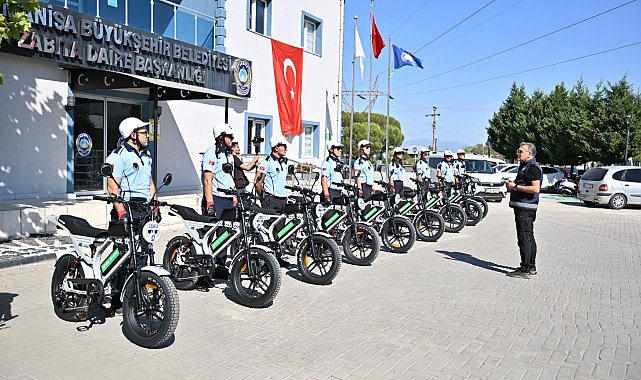 Manisa’da bisikletli zabıta ekipleri çevre denetimine başladı
