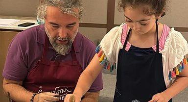 Marmaris’te geleneksel sanata özgün yorum: “Ebru Dere’si” Sinpaş Reserve’de