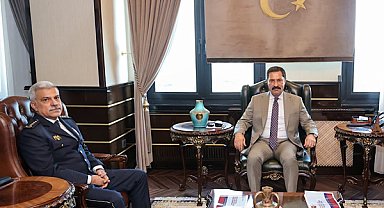 Masatlı, Hatay İl Emniyet Müdürü Özen’i kabul etti