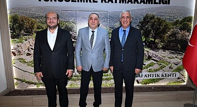 MASKİ’den Şehzadeler ve Yunusemre kaymakamlarına hayırlı olsun ziyareti
