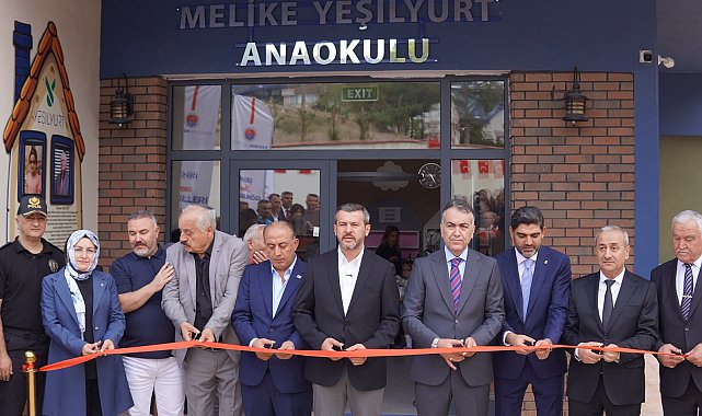 Melike Yeşilyurt Anaokulu, yeni eğitim yılında hizmete açıldı
