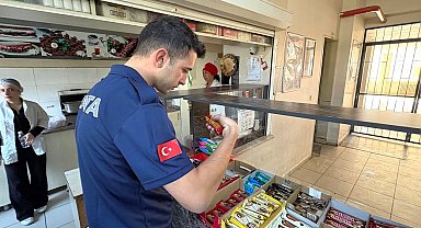 Menderes’te okul kantinlerine zabıta denetimi