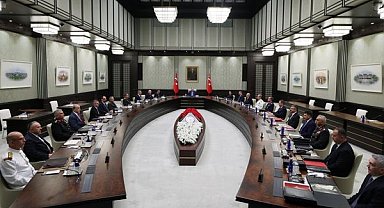 MGK, Cumhurbaşkanı Erdoğan başkanlığında toplandı