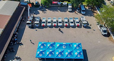  Milas Belediyesi araç filosuna 9 yeni araç kattı