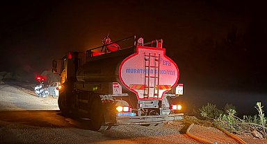 Muratpaşa'dan Aksu’daki orman yangınına ekip ve araç desteği sağlandı