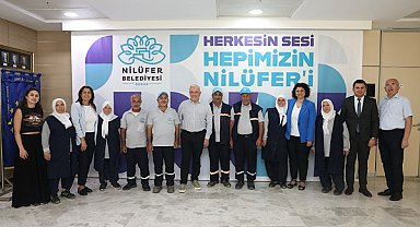 Nilüfer’de 12 belediye personeli okuma yazma kursunu tamamladı