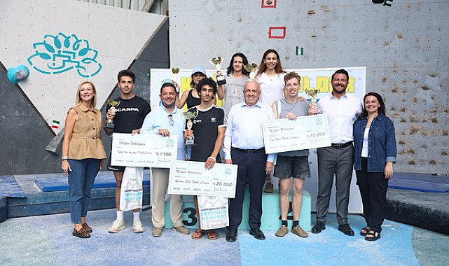Nilüfer’de ilk Boulder Yarışması’nda 116 sporcu yarıştı