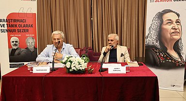 Nilüfer’de Sennur Sezer’in araştırmacı kimliği konuşuldu