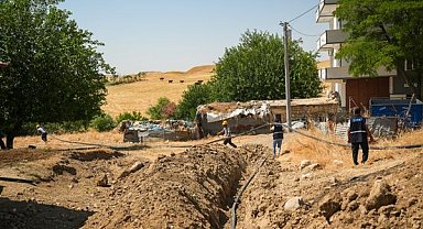 Nohuttepe’nin içme suyu hattı yenileniyor
