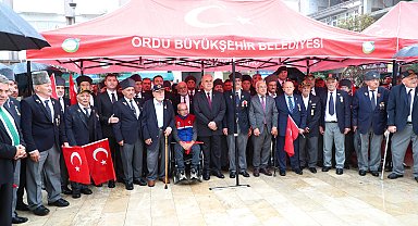 Ordu’da 19 Eylül Gaziler Günü anma programı başladı