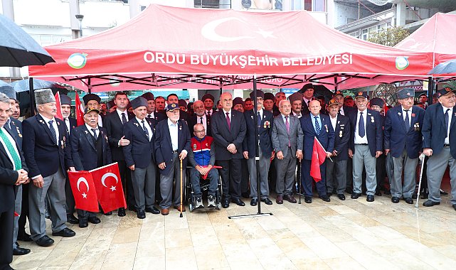 Ordu’da 19 Eylül Gaziler Günü anma programı başladı