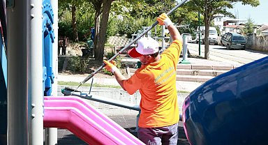 Osmangazi’de 8 ayda 112 noktada park bakımı yapıldı